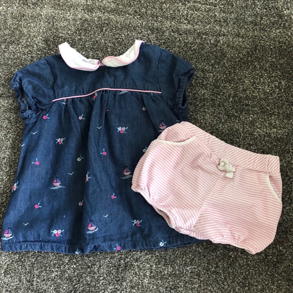 Jojo maman Bebe two piece set